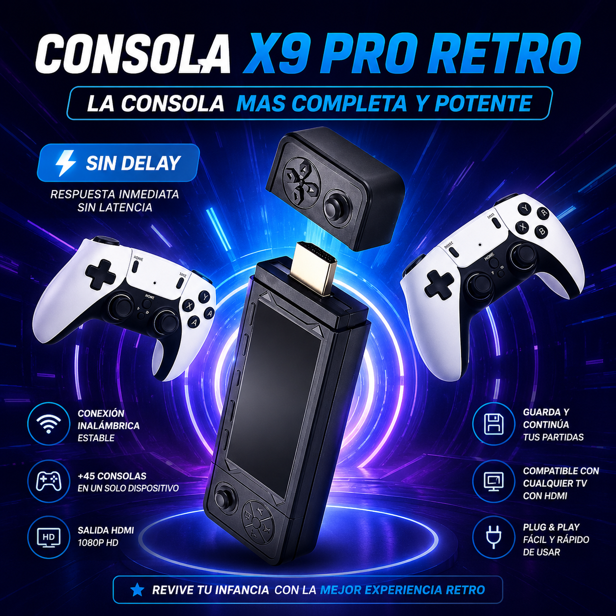 Consola Retro X9